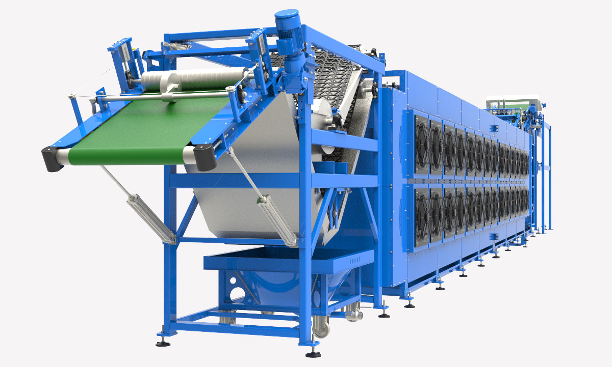 Rubber Batch-Off Machine
